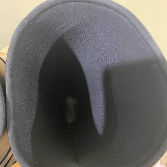 L.K.Bennet black knee high rain boots size 38 (7) - Picture 6 of 11